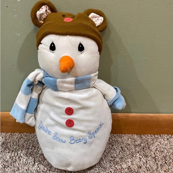 Holiday Snowman Stuffed Animal Poshmark
